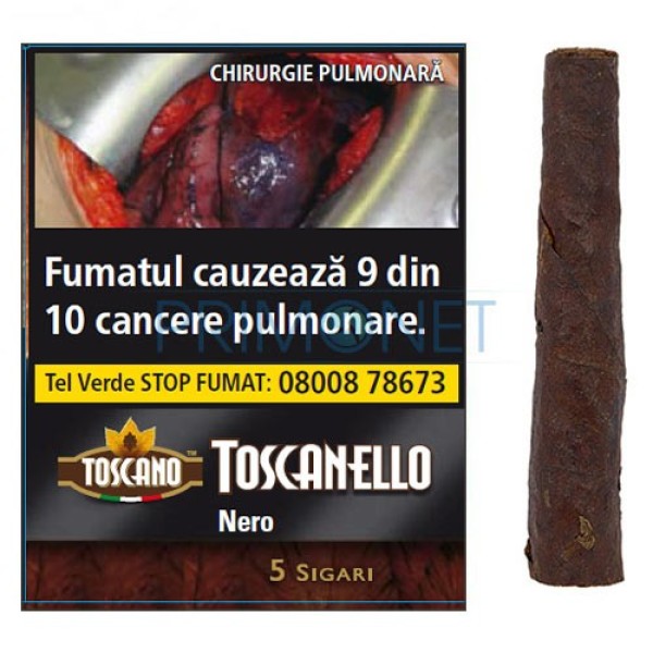 Tigari de foi Toscanello Nero 28g (ciocolata) 5