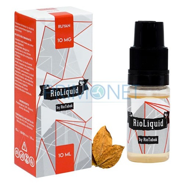 Lichid RioLiquid 10 ml Ruyan Tobacco 10 mg/ml