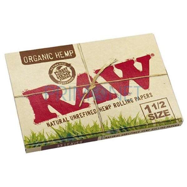 Foite Rulat Tutun RAW Organic 1 1/2