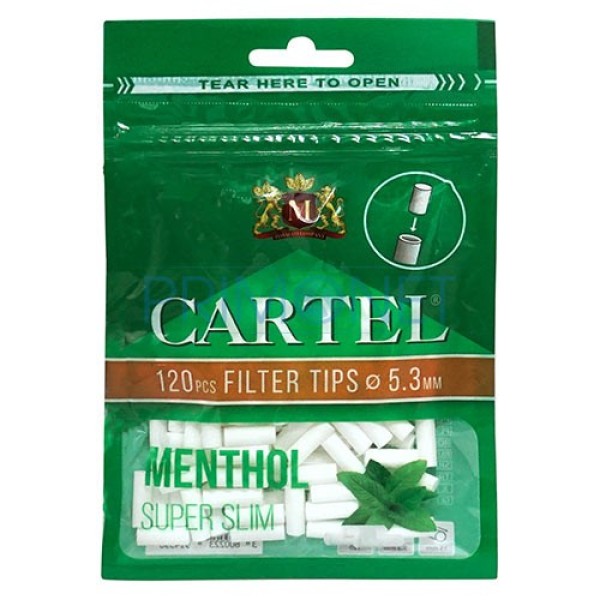 Filtre Tigari Cartel Menthol Extra 5,3/15 (120)