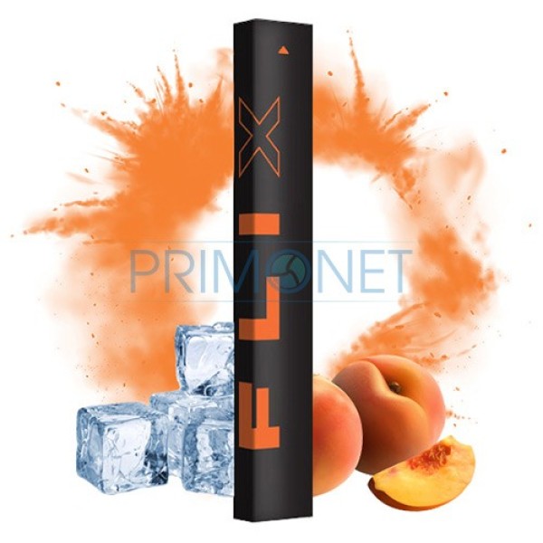 Mini narghilea FLIX Peach Ice (20 mg) 400 pufuri