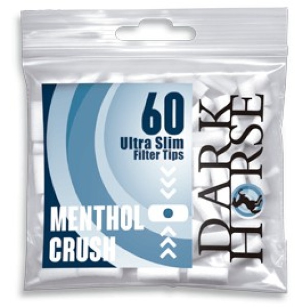 Filtre Tigari Dark Horse Slim - menthol crush 6/15 (60)