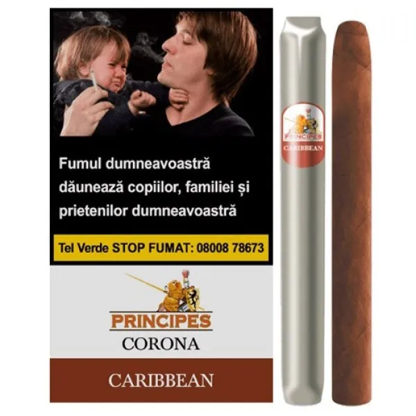 Tigari de foi La Aurora Principes Corona Caribbean 46g (rom) 5