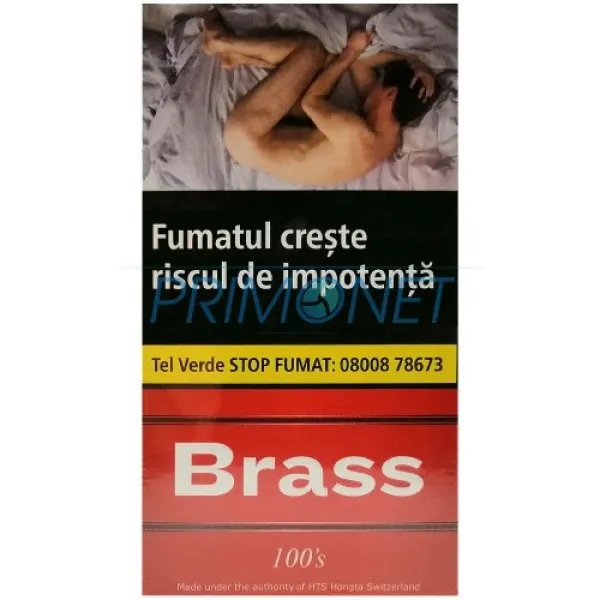 Tigarete Brass Red 100's