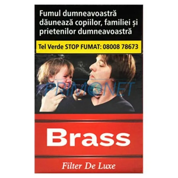 Tigarete Brass Red
