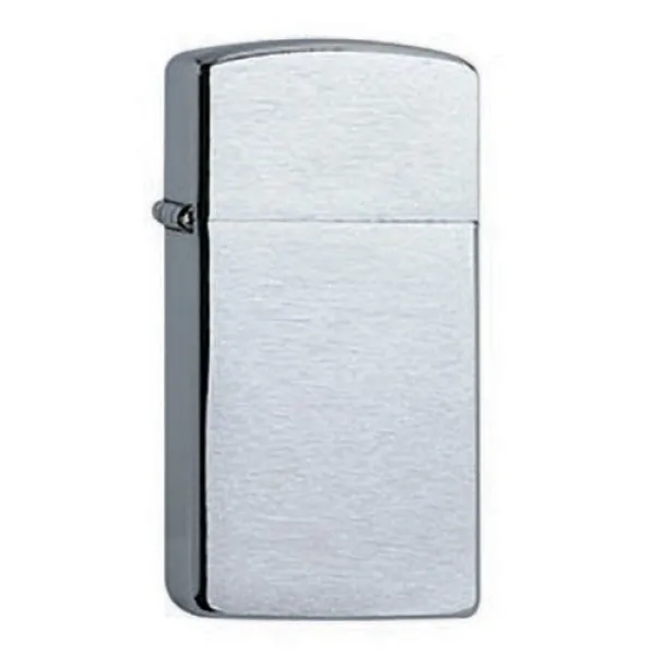 160810 Bricheta Zippo Chrome Brush Slim