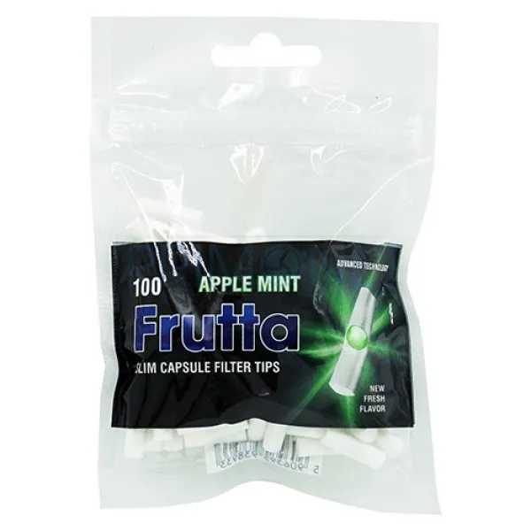 Filtre Tigari Frutta Click Mere - Menta 6/19 (100)