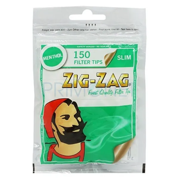 Filtre Tigari Zig Zag Slim Menthol 6/15 (150)