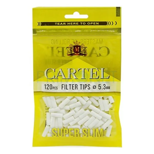 Filtre Tigari Cartel Extra Slim 5,3/15 (120)