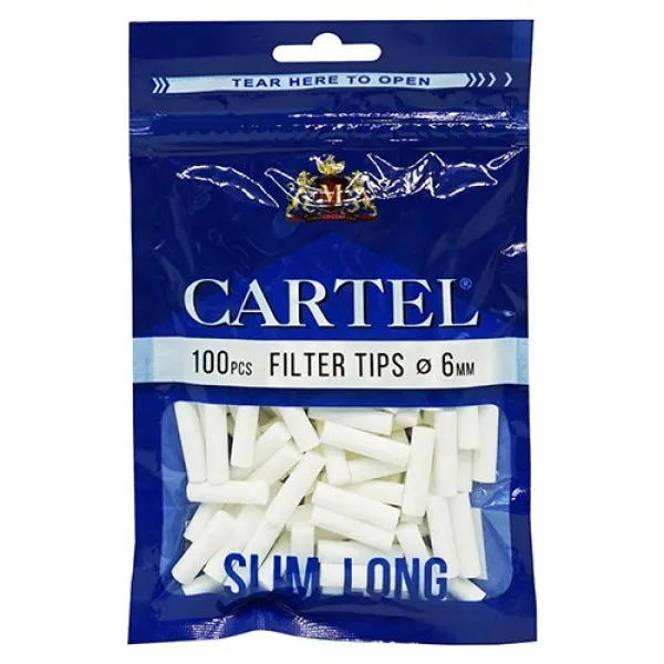 Filtre Tigari Cartel Slim Long 6/22 (100)