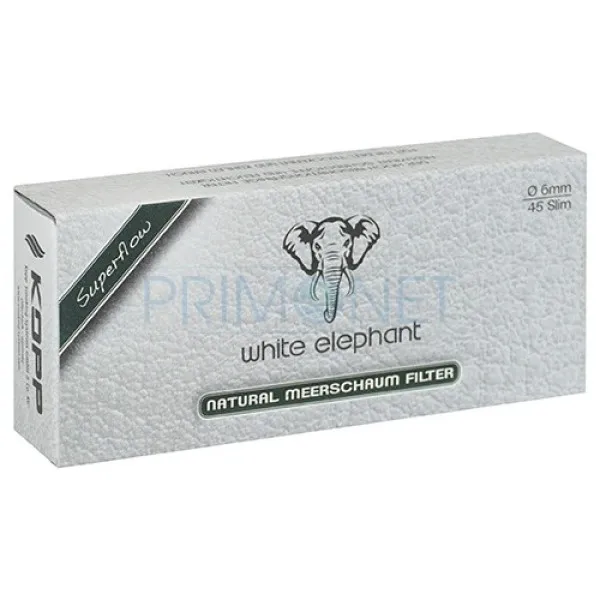 Filtre Pipa White Elephant 6MM Meerschaum