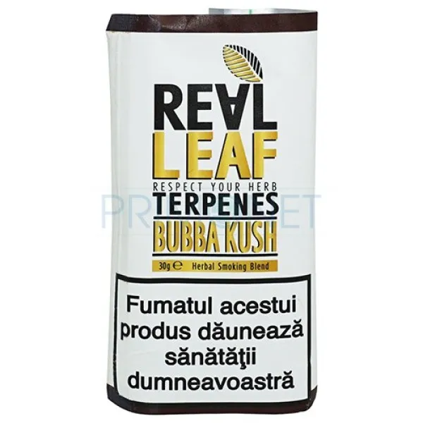 Inlocuitor tutun Real Leaf Bubba Kush 30g