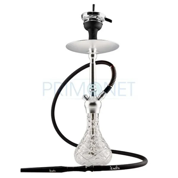 Narghilea Aladin Alux Silver 48 CM