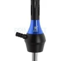 Narghilea de culaore albastra Kaya Caro Blue cu inaltimea de 58 CM