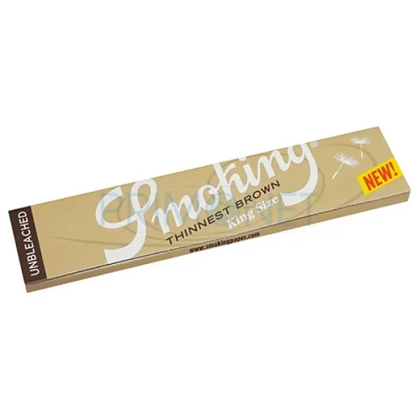 Foite Rulat Tutun Smoking Unbleached King Size