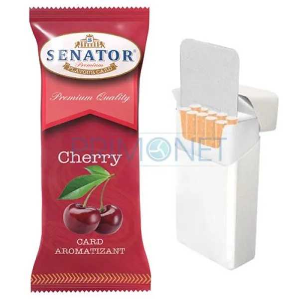 Card Aromat Tigari Senator Cherry