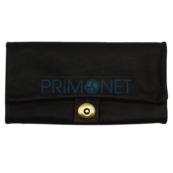 863008 Portofel tutun Angelo Black - piele naturala