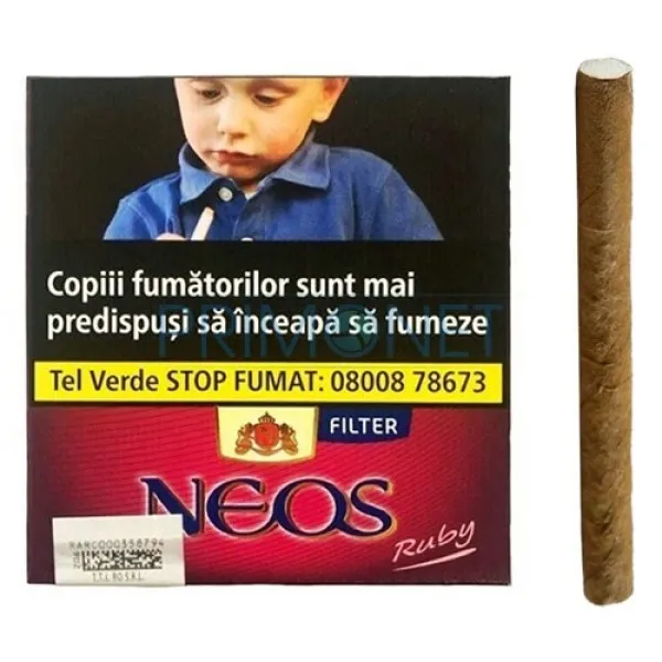 Tigari de foi Neos Filter Ruby 20g (cirese) 10