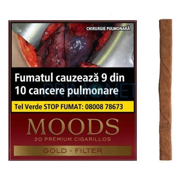 Tigari de foi Moods Golden Taste 48g (20)