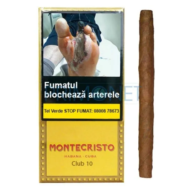 Tigari de foi Montecristo Club 30g (10)