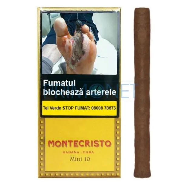 Tigari de foi Montecristo Mini 20g (10)