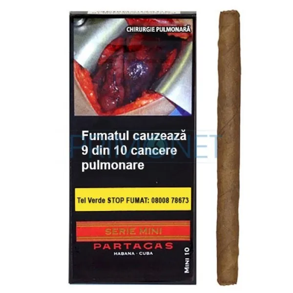Tigari de foi Partagas Mini 20g (10)