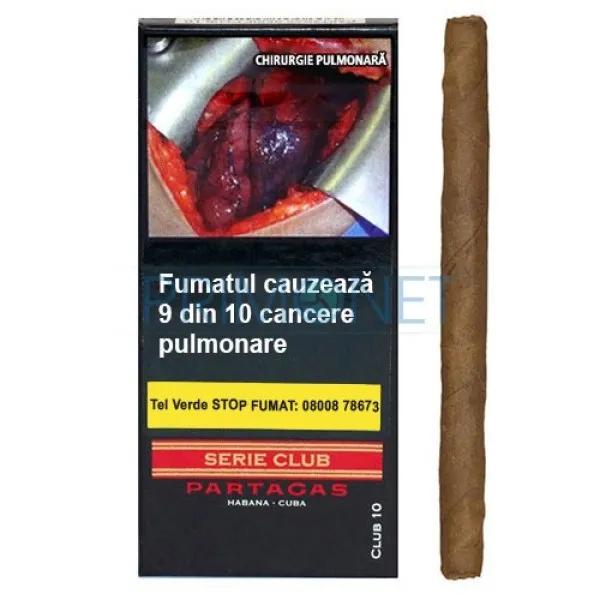 Tigari de foi Partagas Club 28g (10)