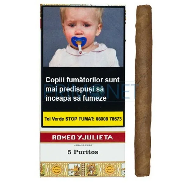 Tigari de foi Romeo Y Julieta Puritos 22g (5)