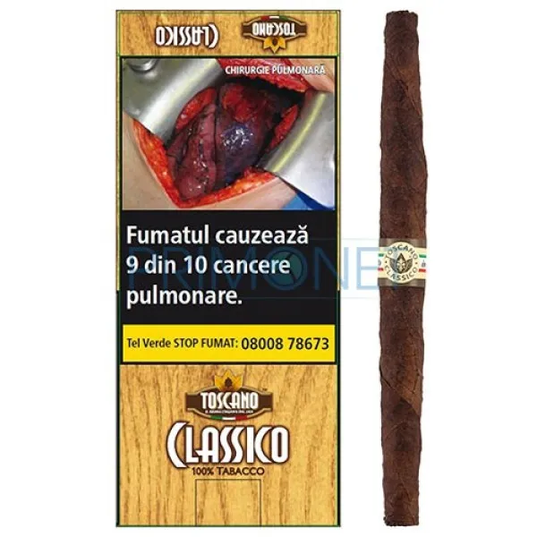 Tigari de foi Toscano Classico 50g (5) T&T