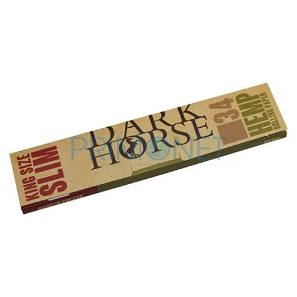 Foite Rulat Tutun Dark Horse Hemp King Size Slim
