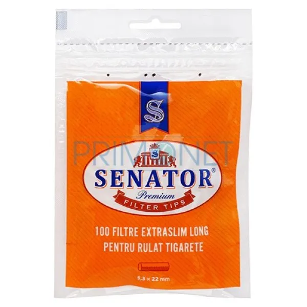 Filtre Tigari Senator Extra Slim Long 5,3/22 (100)