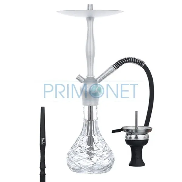 Narghilea Aladin Admiral Silver 50 CM