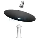 Narghilea Aladin Admiral Silver 50 CM