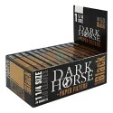 Foite Rulat Tutun Dark Horse Black 1 1/4 + Filter Tips