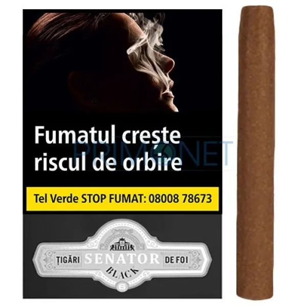 Tigari de Foi Senator Black 55g (6) T&T