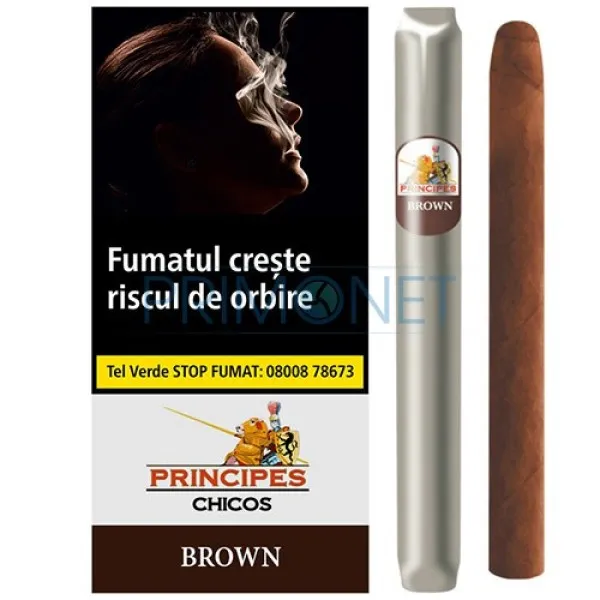 Tigari de foi La Aurora Principes Chicos Brown 25g (ciocolata) 5