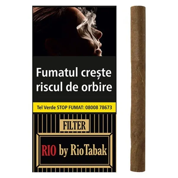 Tigari de foi RIO Filter by RioTabak 17g (10)