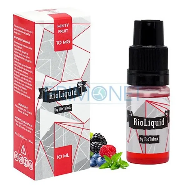 Lichid RioLiquid 10 ml Minty Fruit 10 mg/ml
