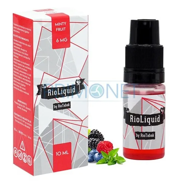 Lichid RioLiquid 10 ml Minty Fruit 6 mg/ml