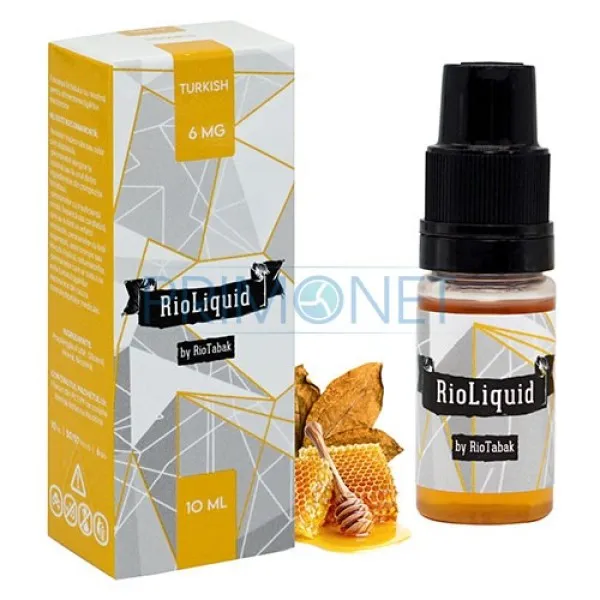 Lichid RioLiquid 10 ml Turkish Tobacco 6 mg/ml