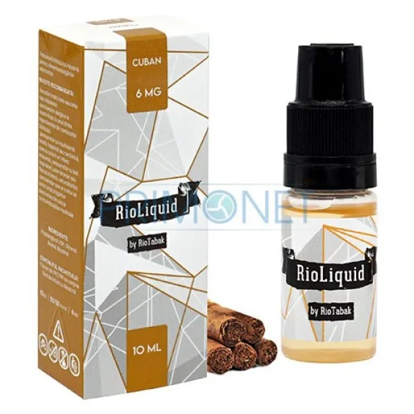 Lichid RioLiquid 10 ml Cuban 6 mg/ml