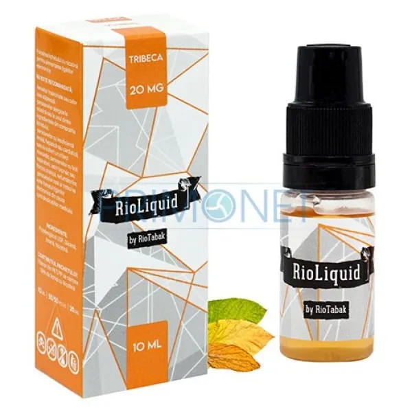 Lichid RioLiquid 10 ml Tribeca Tobacco 20 mg/ml