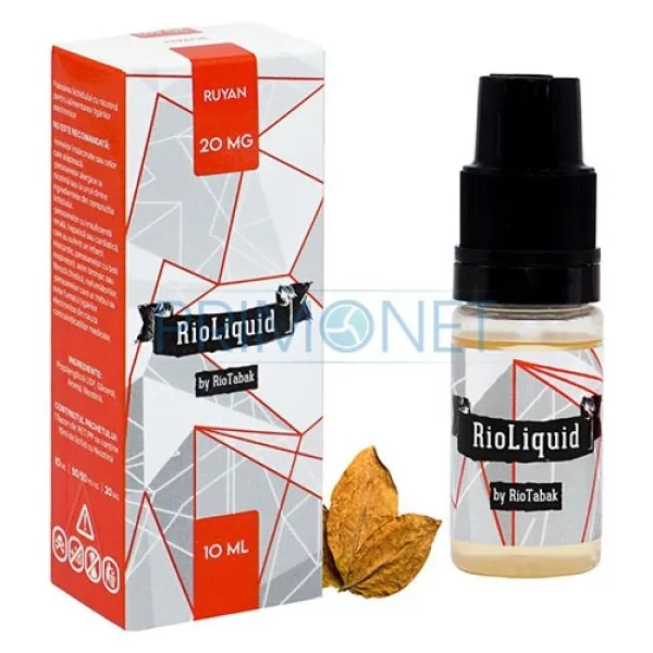 Lichid RioLiquid 10 ml Ruyan Tobacco 20 mg/ml