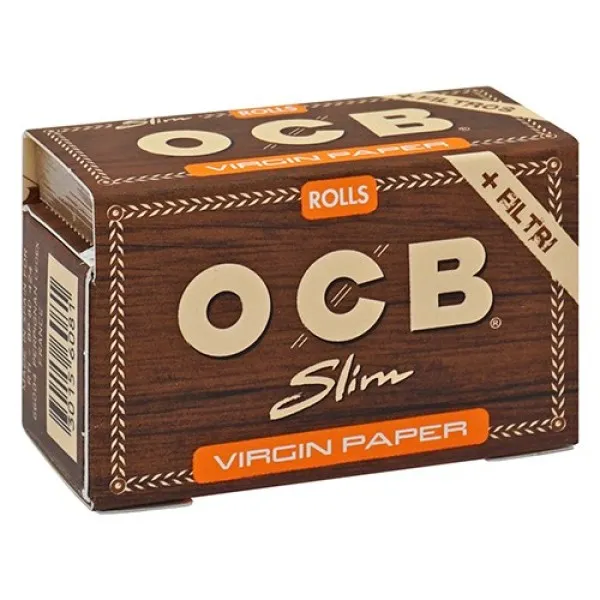 Foite OCB VIRGIN Rola 4M + Filter Tips