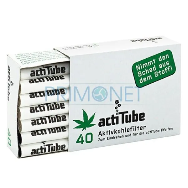 Filtre Tigari actiTube Regular 8/36 mm (carbon) (40)