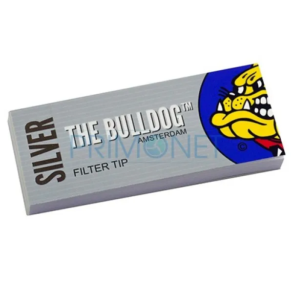 Filter Tips Bulldog Silver (33)