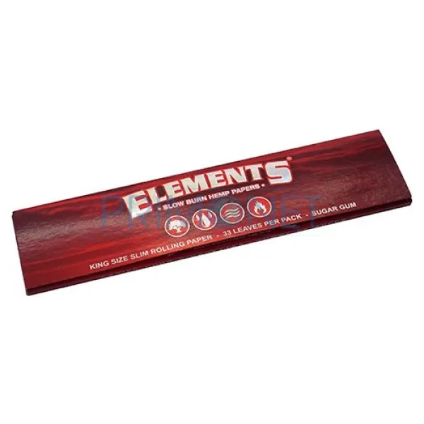 Foite Rulat Tutun Elements Red King Size Slim