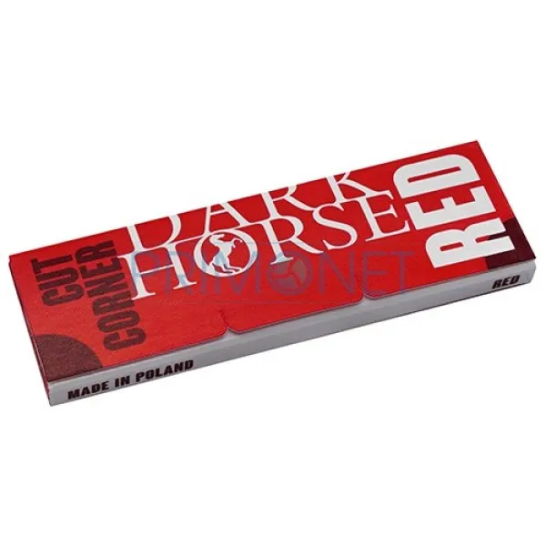 Foite Rulat Tutun Dark Horse Red Cut Corner (17.5 g)