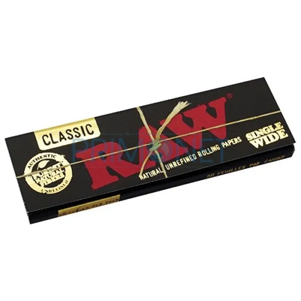 Foite Rulat Tutun RAW Black Single Wide
