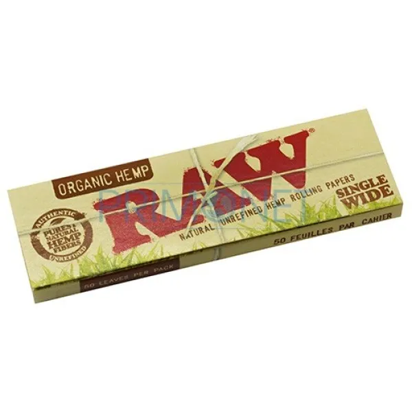Foite Rulat Tutun RAW Organic Single Wide